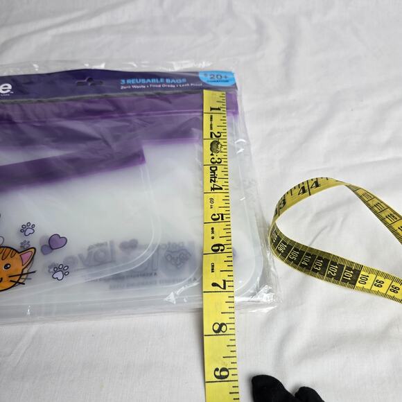 Petco Love Reusable Zip Bags Food Grade Leak Proof 15 Bags 3 Sizes New Sealed - Picture 8 of 13